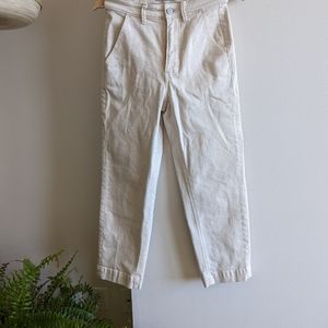 NWOT Everlane straight leg pant in sandstone